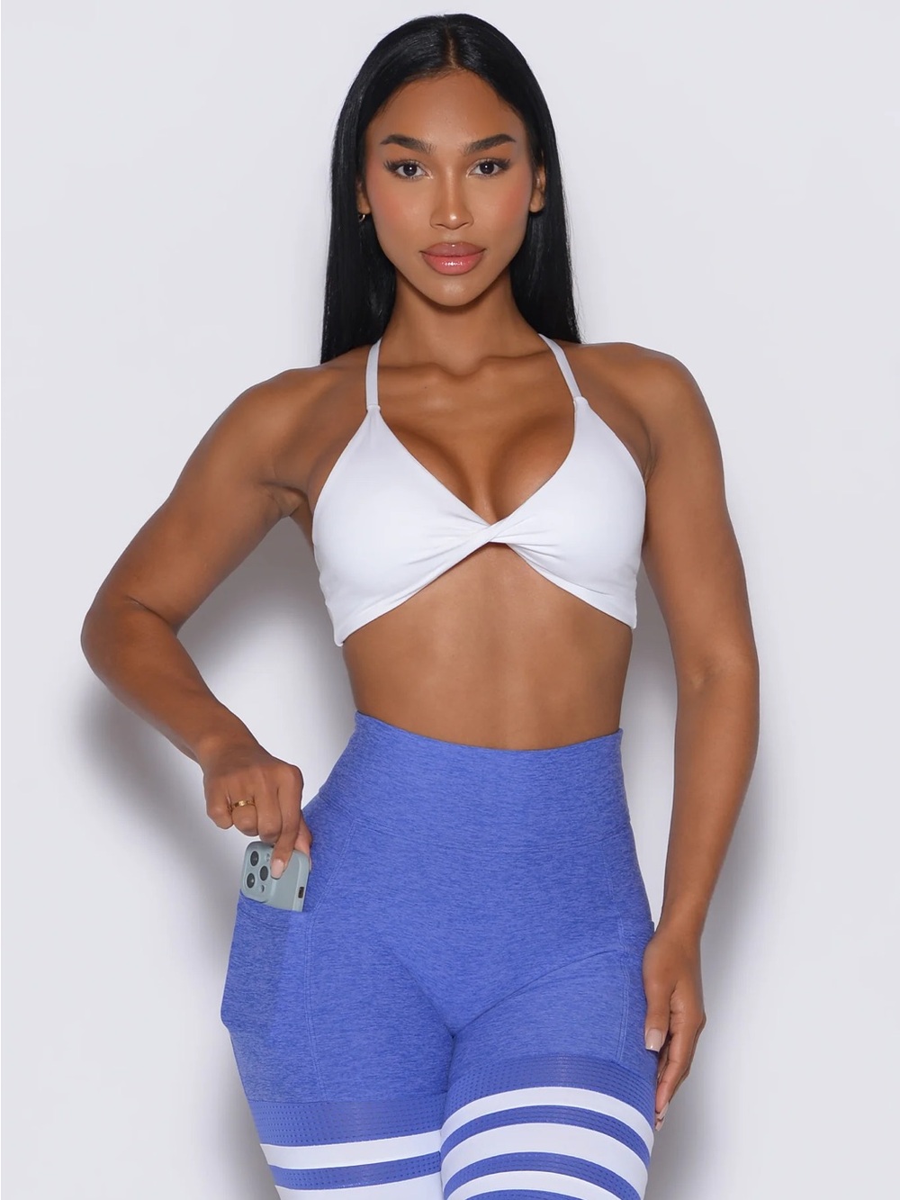 EUC Bombshell Sportswear Twist Sports Bra